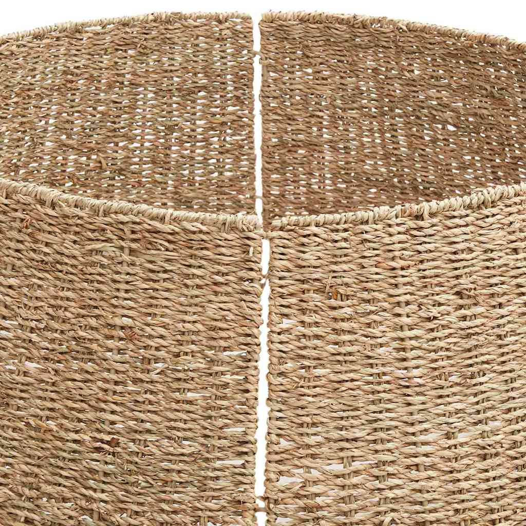 Kerstboomkraag Bruin 75 x 75 x 25 cm Zeegras