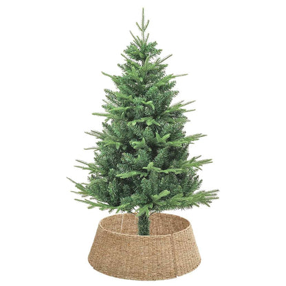 Kerstboomkraag Bruin 75 x 75 x 25 cm Zeegras