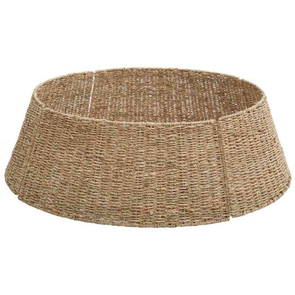 Kerstboomkraag Bruin 90 x 90 x 28 cm Zeegras