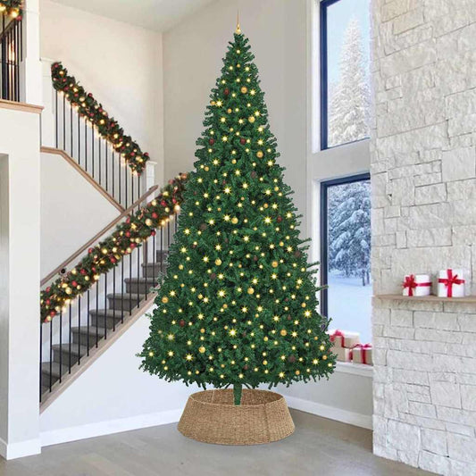 Kerstboomkraag Bruin 105 x 105 x 28 cm Zeegras