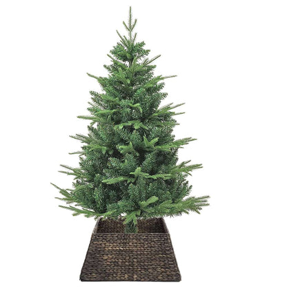 Kerstboomkraag Zwart 70 x 70 x 28 cm Waterhyacint