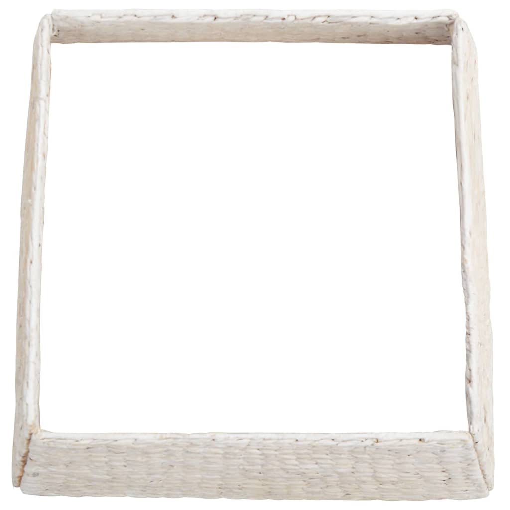 Kerstboomkraag Wit 50 x 50 x 25 cm Waterhyacint