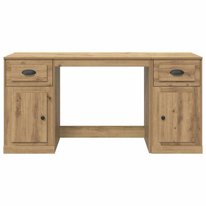 Bureau met kast Artisan Eiken 154,5 x 50 x 75 cm Bewerkt hout