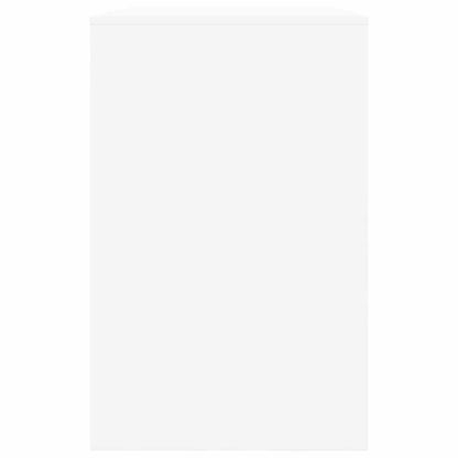 Bureau met lade met opslag Wit 100 x 50 x 78 cm Bewerkt hout