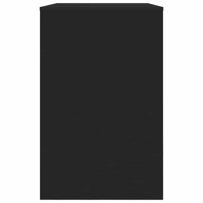 Bureau met lade met opslag Zwart 100 x 50 x 78 cm Bewerkt hout