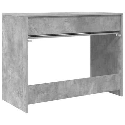 Bureau met lade Beton Grijs 100 x 50 x 78 cm Bewerkt hout