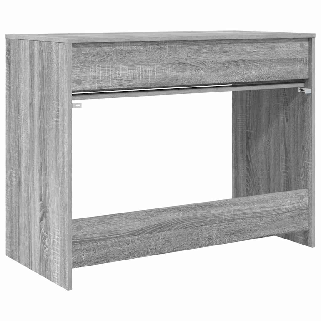 Bureau met lade Grijs Sonoma 100 x 50 x 78 cm Bewerkt hout
