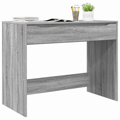 Bureau met lade Grijs Sonoma 100 x 50 x 78 cm Bewerkt hout
