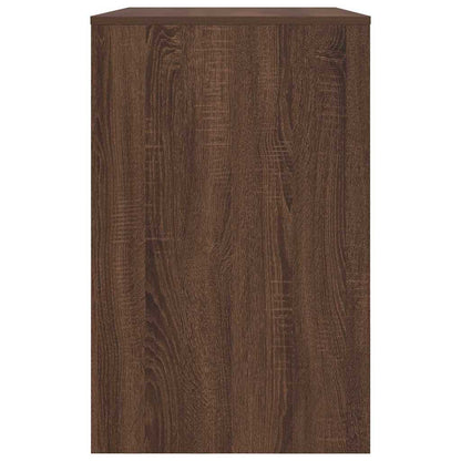 Bureau met lade Bruin Eiken 100 x 50 x 78 cm Bewerkt hout