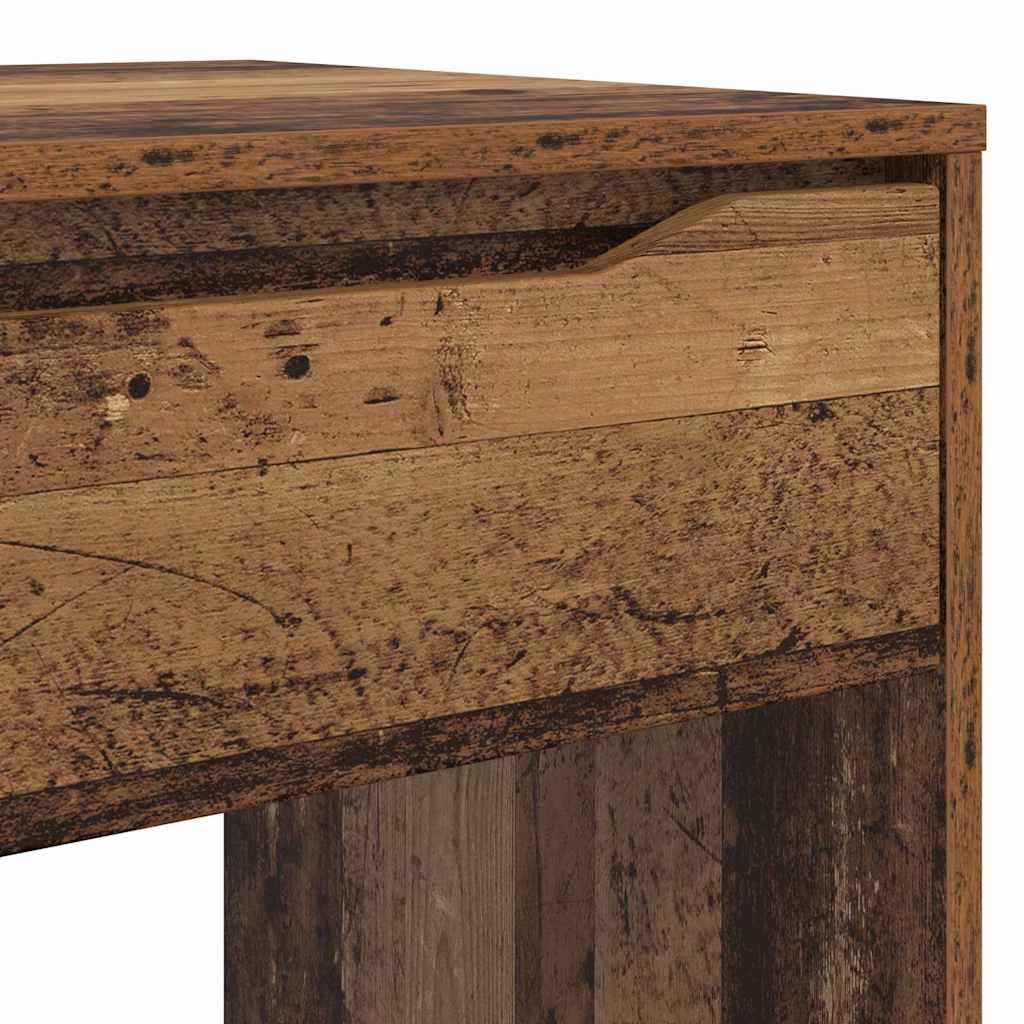 Bureau met lade Oud Hout 100 x 50 x 78 cm Bewerkt hout