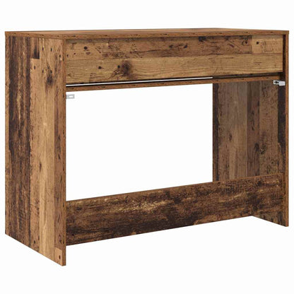 Bureau met lade Oud Hout 100 x 50 x 78 cm Bewerkt hout