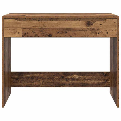 Bureau met lade Oud Hout 100 x 50 x 78 cm Bewerkt hout