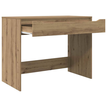 Bureau met lade Artisan Eiken 100 x 50 x 78 cm Bewerkt hout