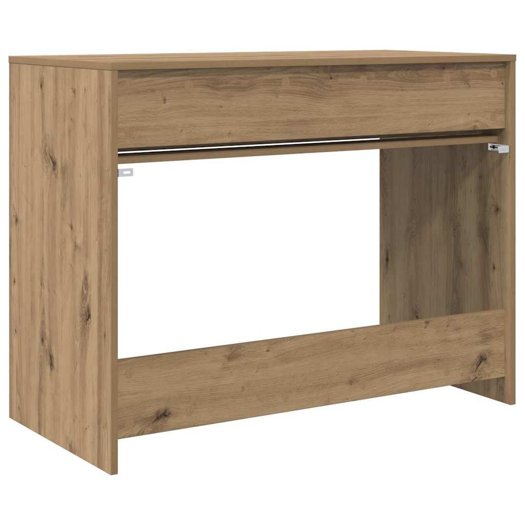 Bureau met lade Artisan Eiken 100 x 50 x 78 cm Bewerkt hout