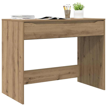 Bureau met lade Artisan Eiken 100 x 50 x 78 cm Bewerkt hout