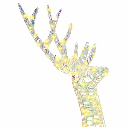 3D Rendier met 140 LED Warmwit 128 cm PET