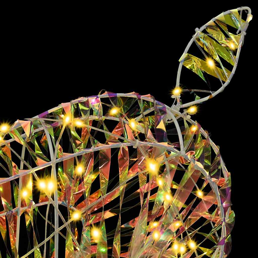 3D Rendier met 250 LED Warmwit 91 x 32 x 180 cm PET