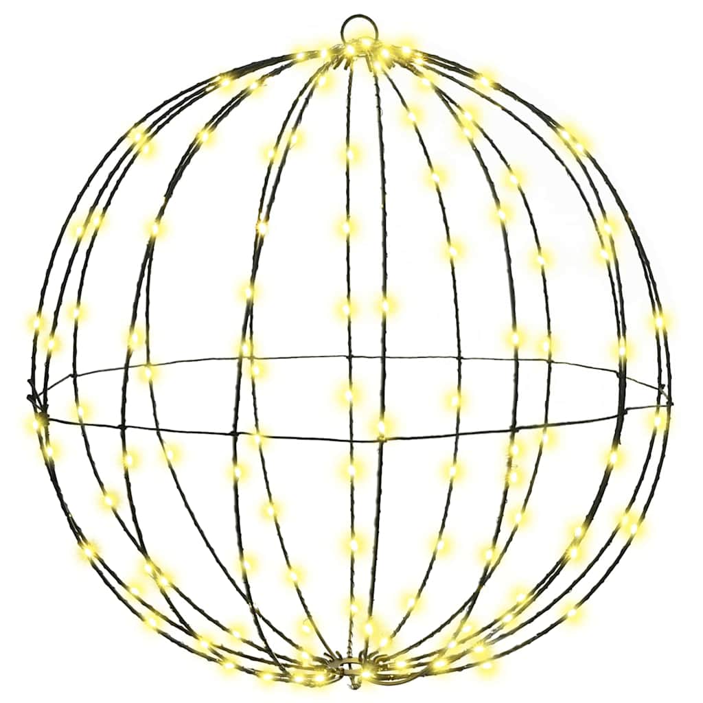 Bal met 160 LED Warmwit 50 cm Metaal