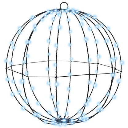 Bal met 160 LED Koudwit 50 cm Metaal