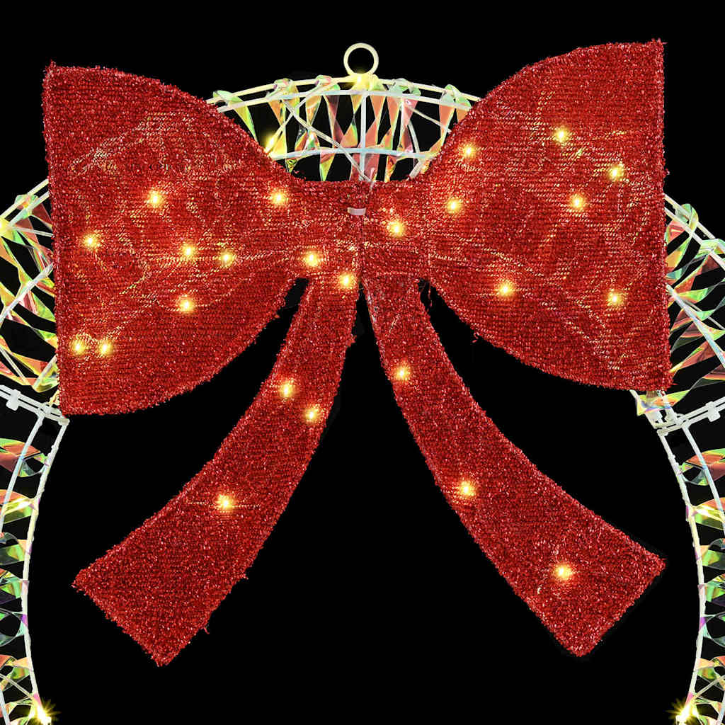 Krans met 80 LED Warmwit 90 cm PET