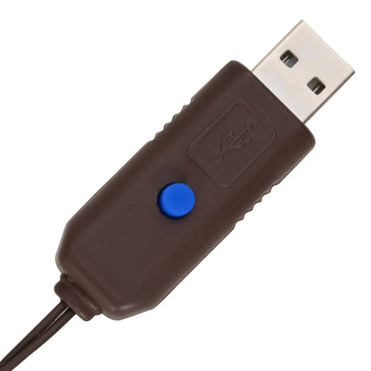 Krans met 80 LED Warmwit 90 cm Rattan