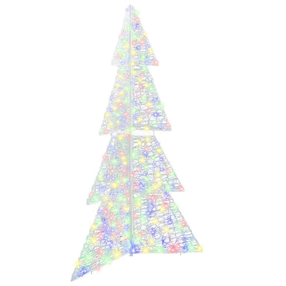 Kerstboom met 240 LED Multikleur 180 cm Acryl