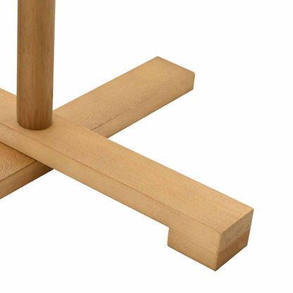 Houten kerstboom met standaard Bruin 180 cm Bamboe