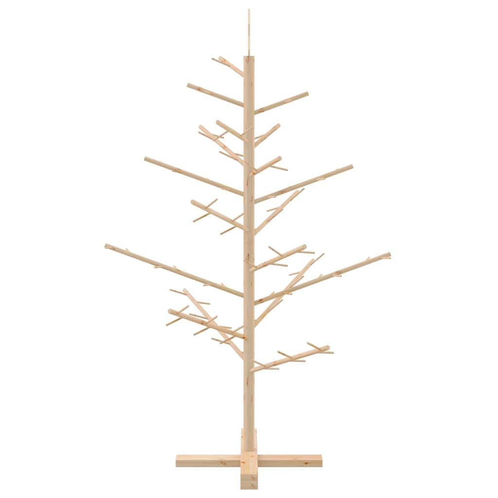 Houten kerstboom Naturel 125 cm Massief grenenhout