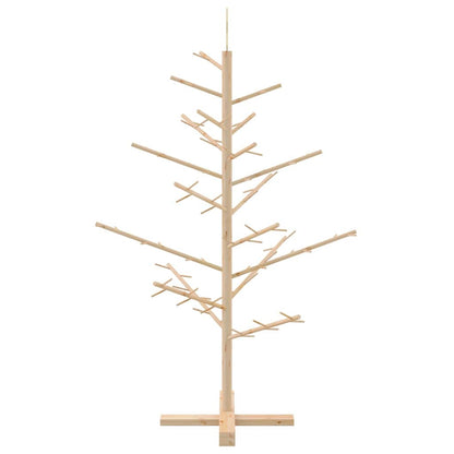 Houten kerstboom Naturel 125 cm Massief grenenhout