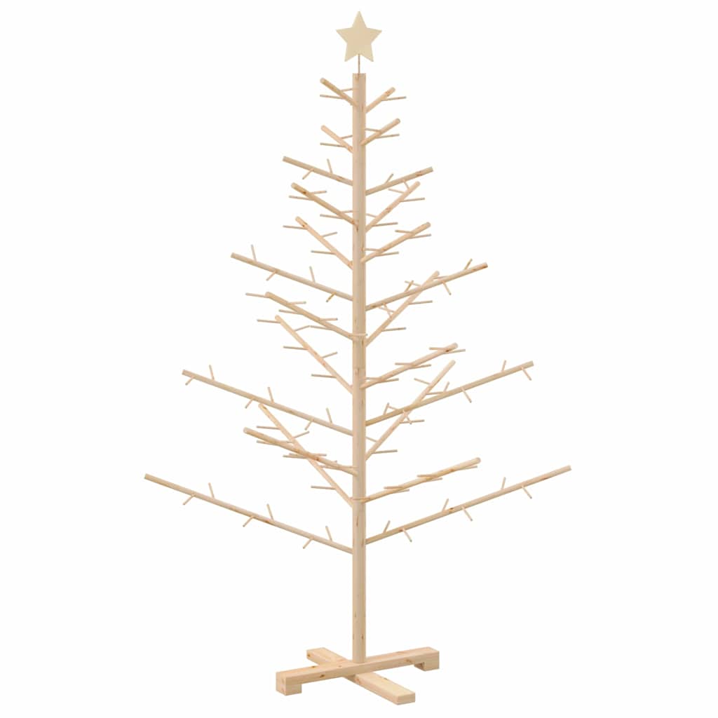 Houten kerstboom Naturel 150 cm Massief grenenhout