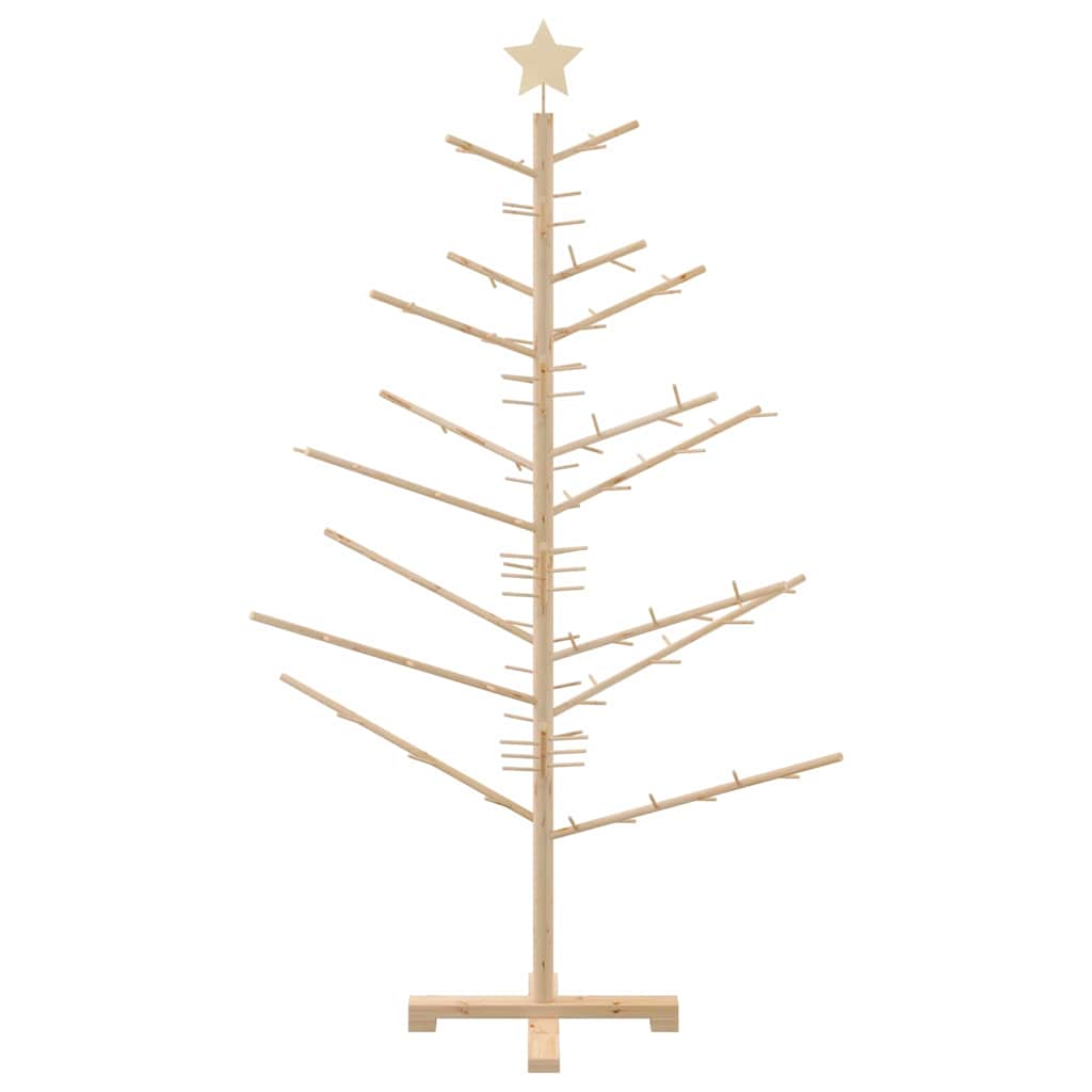 Houten kerstboom Naturel 150 cm Massief grenenhout