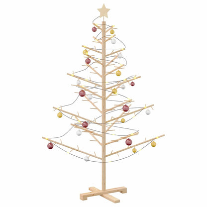 Houten kerstboom Naturel 150 cm Massief grenenhout
