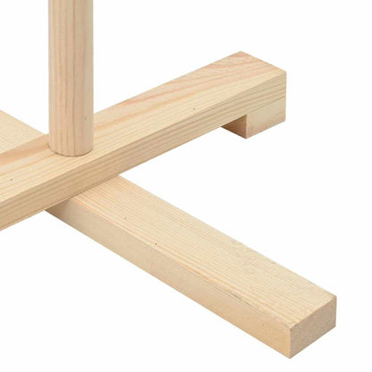 Houten kerstboom Naturel 180 cm Massief grenenhout