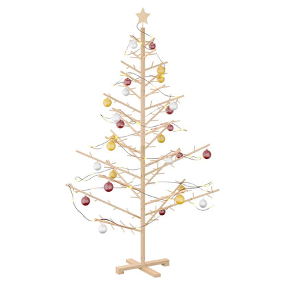 Houten kerstboom Naturel 180 cm Massief grenenhout