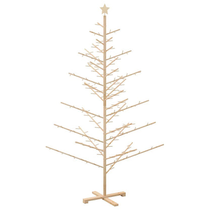 Houten kerstboom Naturel 210 cm Massief grenenhout
