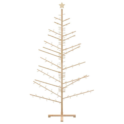 Houten kerstboom Naturel 210 cm Massief grenenhout