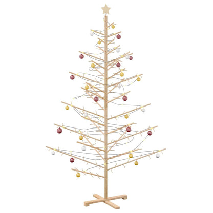Houten kerstboom Naturel 210 cm Massief grenenhout
