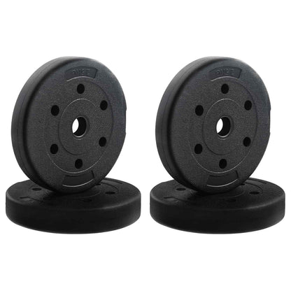 2-in-1 Halter Set Zwart en Rood 121 x 19,5 x 19,5 cm