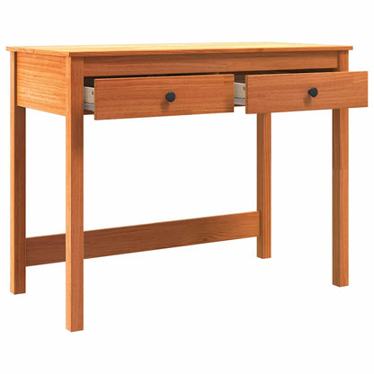 Bureau met lade Max Bruin 100 x 50 x 78 cm Massief grenenhout