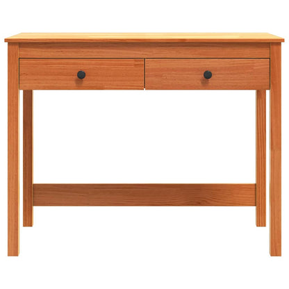 Bureau met lade Max Bruin 100 x 50 x 78 cm Massief grenenhout