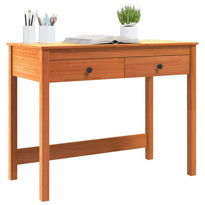 Bureau met lade Max Bruin 100 x 50 x 78 cm Massief grenenhout