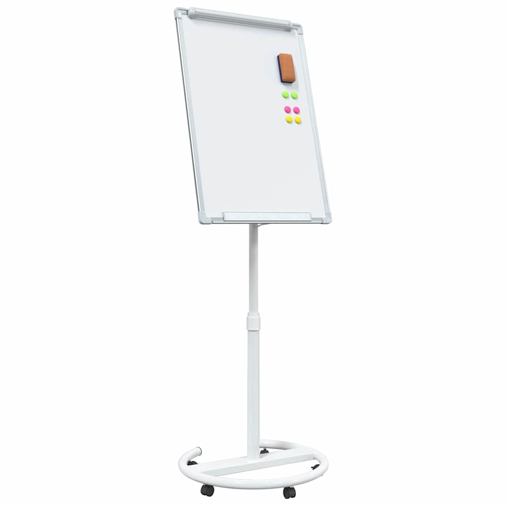Magnetisch whiteboard Grijs en Wit 62 x 62.5 x 197 cm EPS