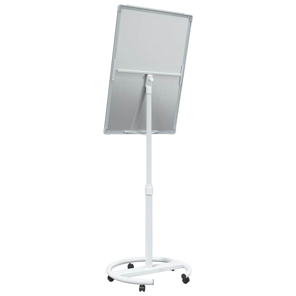 Magnetisch whiteboard Grijs en Wit 62 x 62.5 x 197 cm EPS