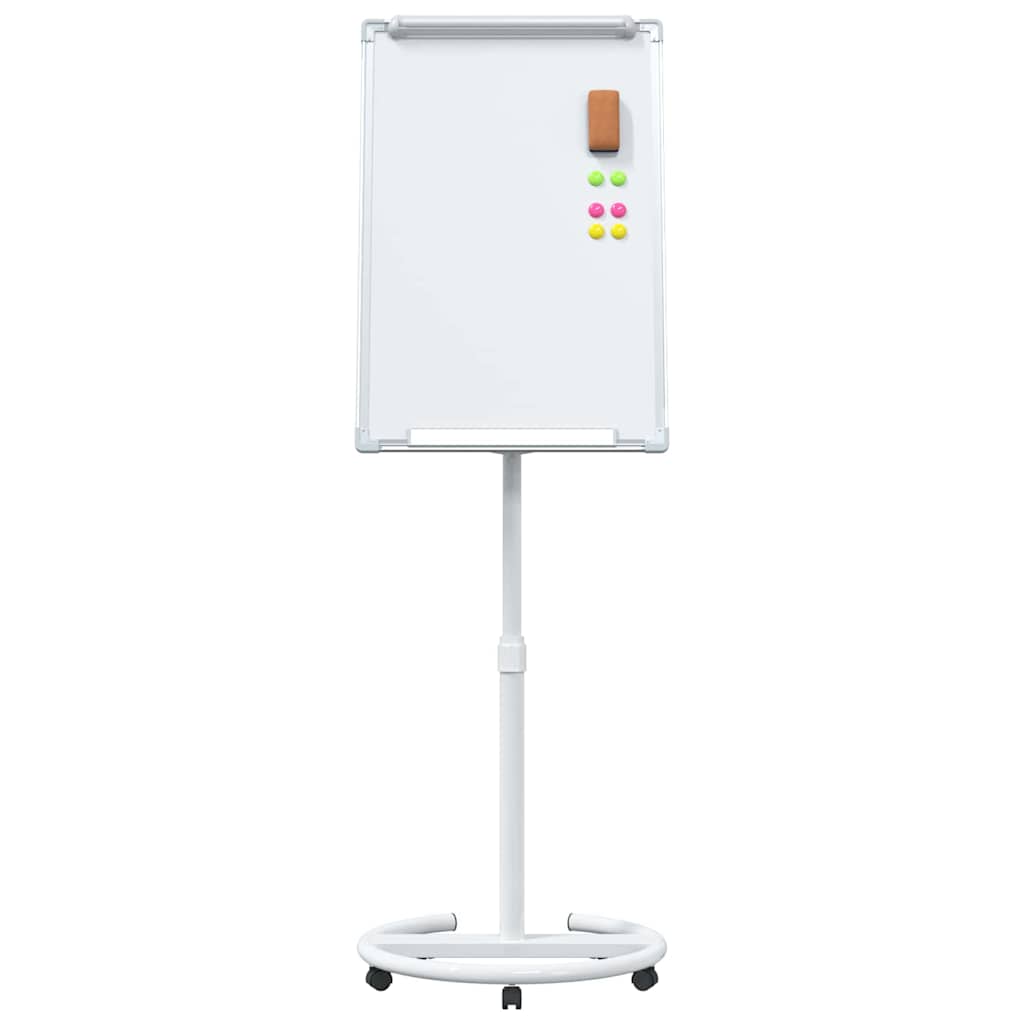 Magnetisch whiteboard Grijs en Wit 62 x 62.5 x 197 cm EPS