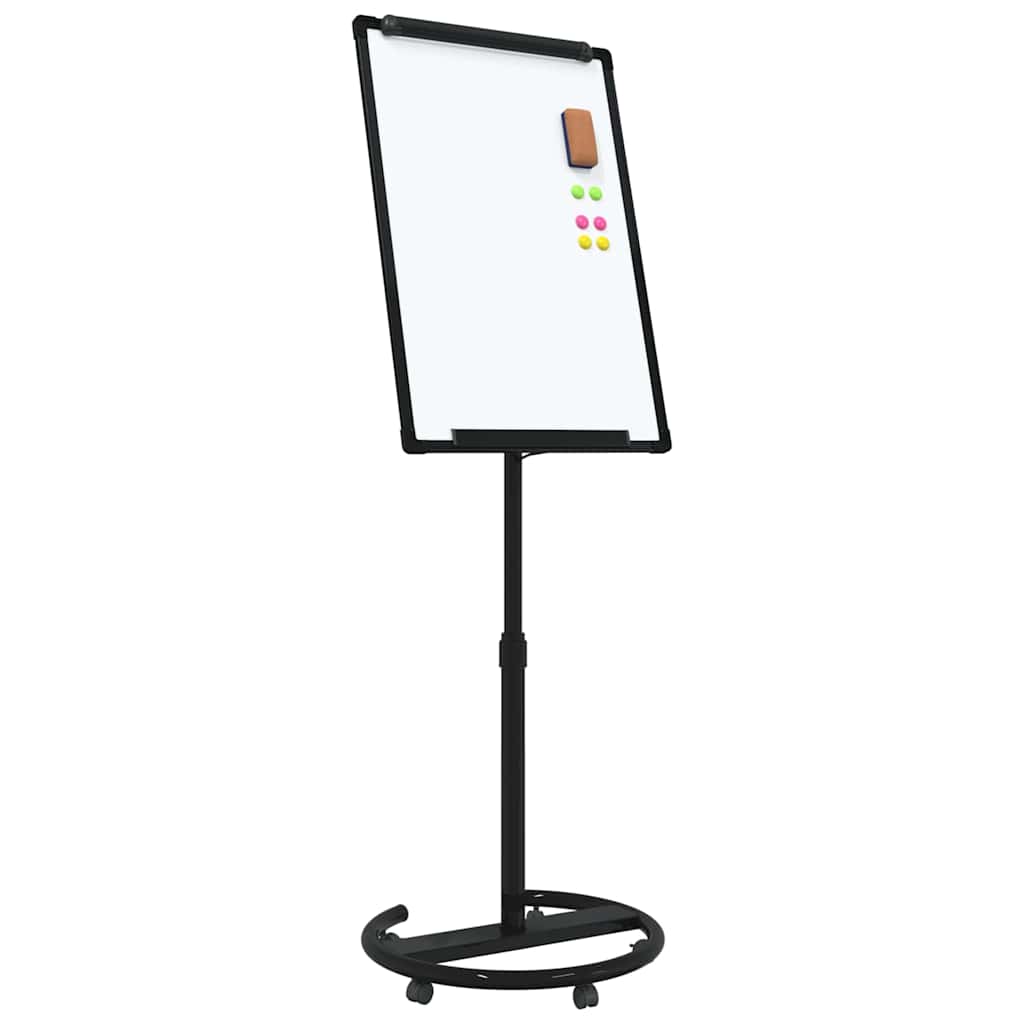 Magnetisch whiteboard Zwart en Wit 62 x 62.5 x 197 cm EPS