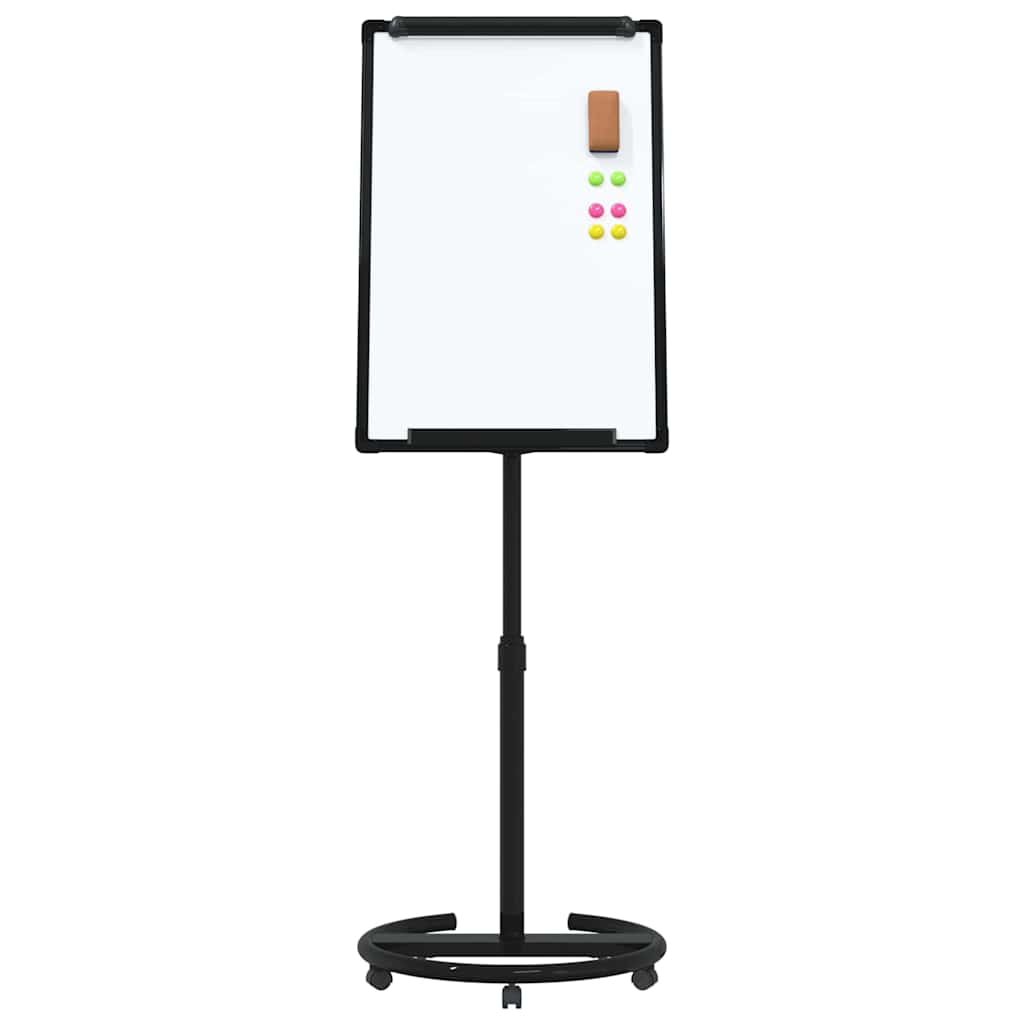 Magnetisch whiteboard Zwart en Wit 62 x 62.5 x 197 cm EPS