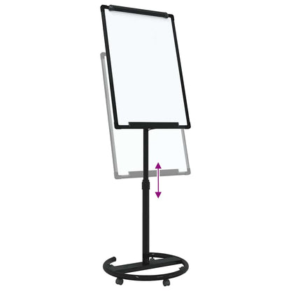 Magnetisch whiteboard Zwart en Wit 62 x 62.5 x 197 cm EPS