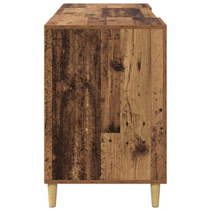 Bureau met plank Oud Hout 140 x 50 x 75 cm Bewerkt hout