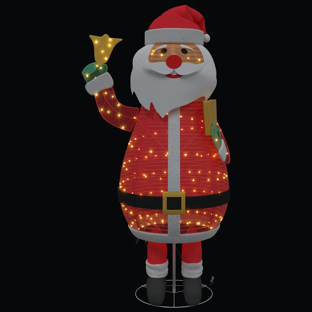 Kerstman met 200 LED Warmwit 100 x 180 cm Stof