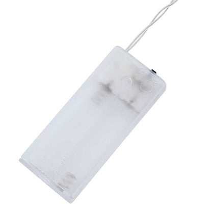 Kerst Kaarsenboog met 10 LED Kaarsen Bruin 47 x 5 x 29 cm